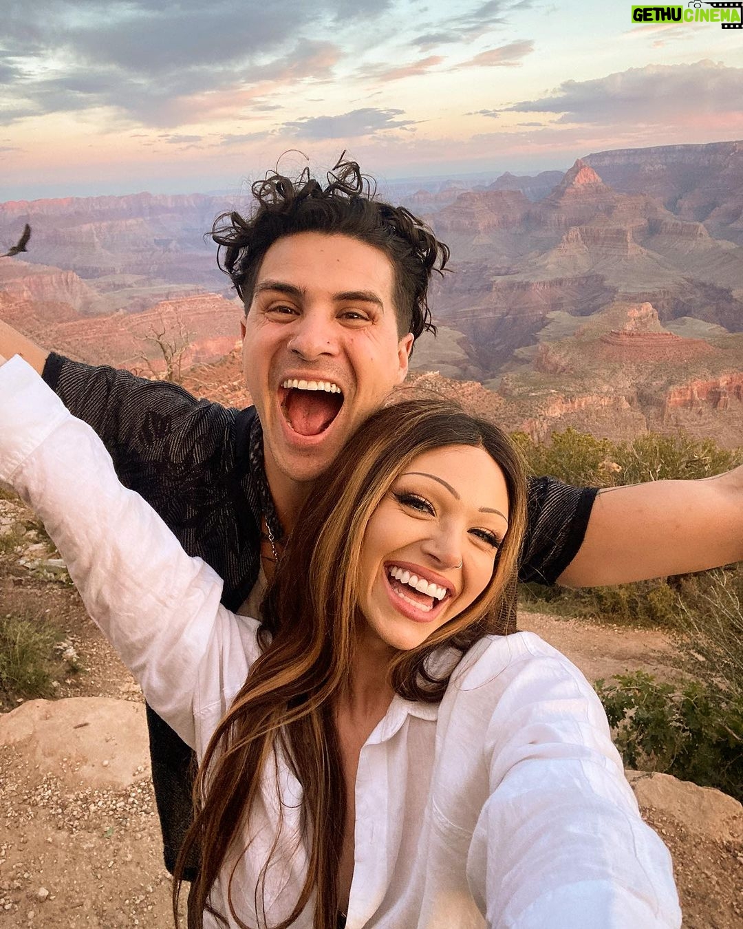 Anthony Padilla - 250.2K Likes - thank you for all the birthday wishes 🥹
last week was mykie and my fourth anniversary and she took me to the grand canyon and now she’s making me homemade guac yo this week is insane