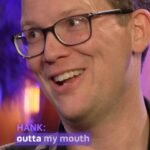 Anthony Padilla Instagram - talking is so weird @hankgreen (full vid out tomorrow @ 11 a.m. PST on YT: anthonypadilla)