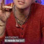 Anthony Padilla Instagram - @smol.ant beats me in a speed pencil sharpening competition (full vid coming tomorrow @ 11 a.m. PST on YT: anthonypadilla)