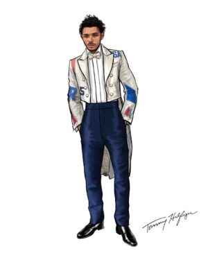 Anthony Ramos Instagram - Met Gala 

Styled by: @tommyhilfiger 
BTS by: @mcencula @stepanfilenko @photo_tatianakatkova
Watch + chain: @piaget @davidyurman