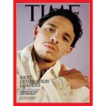 Anthony Ramos Instagram - TIME Magazine. Cover. Blessings.🙏🏼 Photographer: @jingyulin_ Writer: @achow51 Styled by: @bobbywesley Grooming by: @queencutsnroses