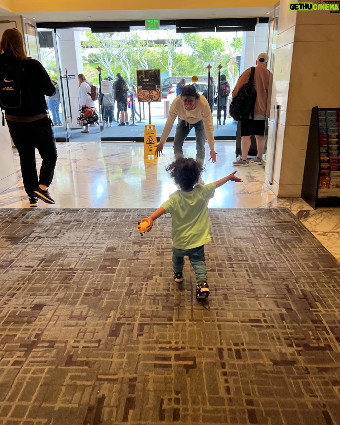 Anthony Ramos Instagram - Family time 🫂 #godson Los Angeles, California