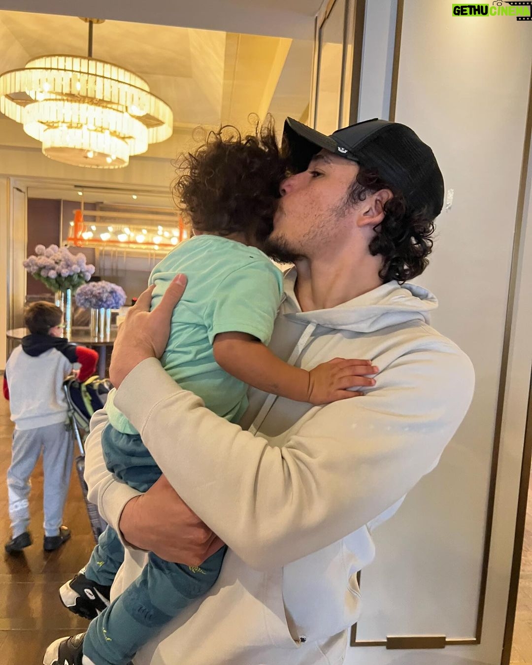 Anthony Ramos Instagram - Family time 🫂 #godson Los Angeles, California
