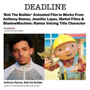 Anthony Ramos Instagram - Proud to be working with the family at @mattel and stepping into the producing chair with @jlo on this one. Thank you @mattel and @shadowmachine_official - Grateful for what we’re building👷‍♂️🇵🇷