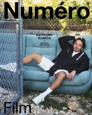 Anthony Ramos Instagram - Sat down with @numero_netherlands and talked about everything under the sun. From Transformers #RiseOfTheBeasts to my latest single Villano, and much more 💥

thank you for everyone involved:
Photographer: Michael Schwartz @mschwartzphoto 
Stylist: Jason Rembert @jasonrembert 
Groomer: Galaxy San Juan @makeupbygalaxy 
Photography assistant: Miguel Mori 
Digital tech: Eric Bouthiller @onholiday_ 
Editor: Timi Letonja @timiletonja 
Interview: Jana Letonja @janaletonja 
Cover design: Arthur Roeloffzen @arthurroeloffzen