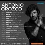 Antonio Orozco Instagram – Nuevo espectáculo, nuevo repertorio, una puta locura…. Y SOLO 15 FECHAS EN ESPAÑA,  ropa ligera y zapatito cómodo porque te vamos a volar la cabeza ……….. (link en BIO). A cual vienes. ?