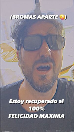 Antonio Orozco Instagram - RECUPERADO AL 100 por100 de mi lesión vocal.  Gracias a tod@s los que me habéis ayudado y apoyado en estos tres meses de mierda …. Empieza un camino nuevo, tengo alas y voz nueva.  Y son pa ti …. ESTÁIS LIST@S ???? Todas las fechas  están en la bio …  A LIARLAAAAA PARDA.
