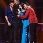 Antonio Orozco Instagram - Tengo o no tengo suerte ? Trio de ases en mi vida …. @pablolopezmusic @laurapausini @luisfonsi ❤️.