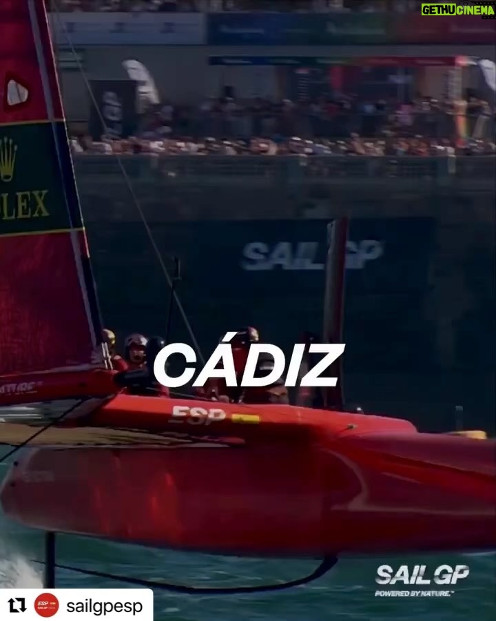 Antonio Orozco Instagram - SAIL GP IN CÁDIZ. FLIPALO