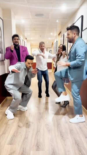 Antonio Orozco Instagram - Cuando vienen @_maluoficial_ , @pablolopezmusic, @antoniorozco10 y @luisfonsi, se lía ⚡️ 

#malu #pablolopez #antonioorozco #luisfonsi