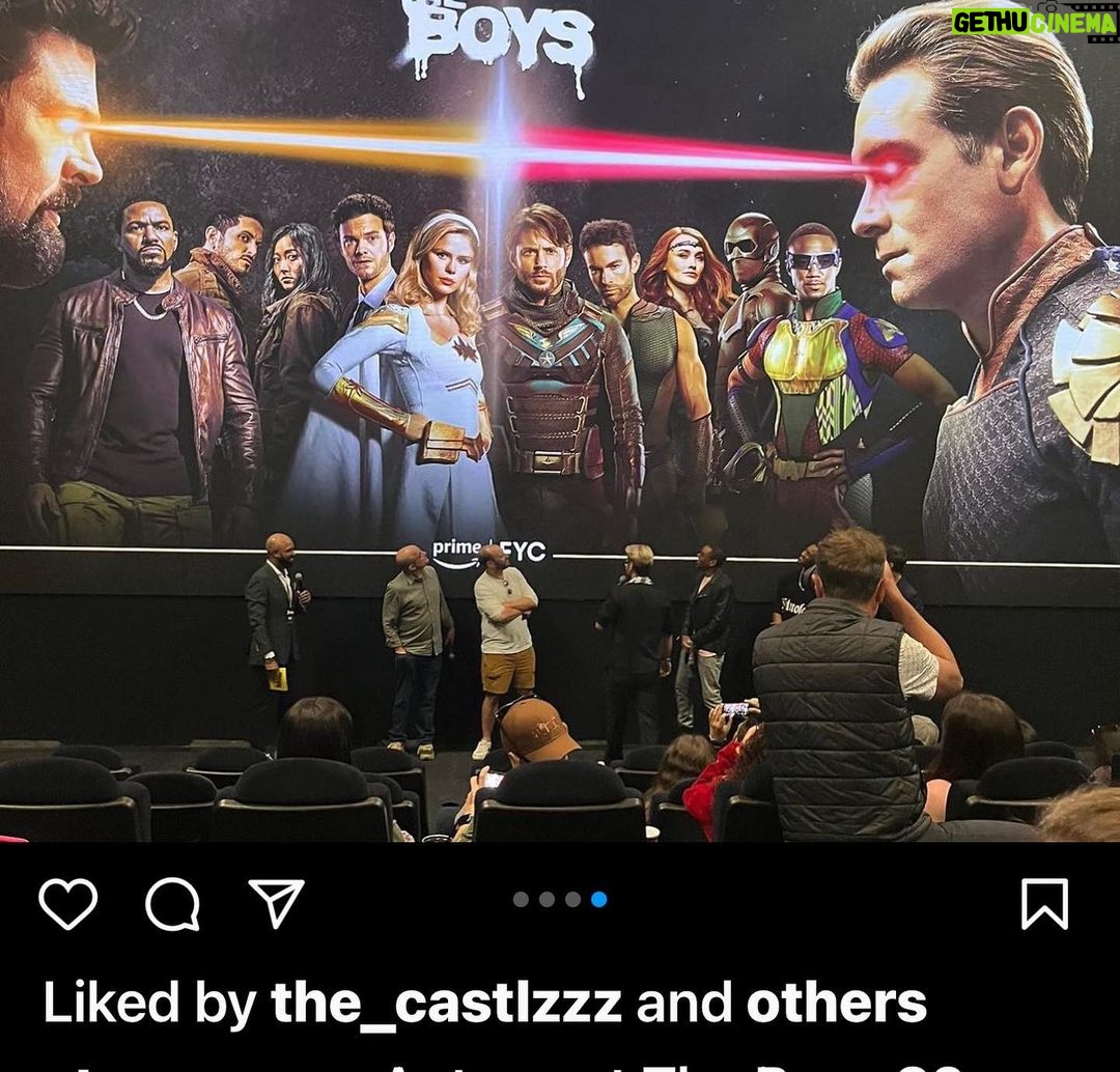 Antony Starr Instagram - Fun time today at the FYC marathon!!! We snuck in before a certain episode with a title ending in “gasm”. Good catching up with some of the gang! Thank you to @styleitholmes @davidcoxhair for the scrub up and cool duds.