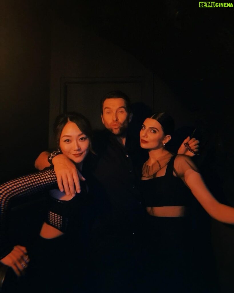 Antony Starr Instagram - We’ll always have Paris. I forgot about these with @claudiadoumit and @karenfukuhara Great fun times. Genuinely. No BS.