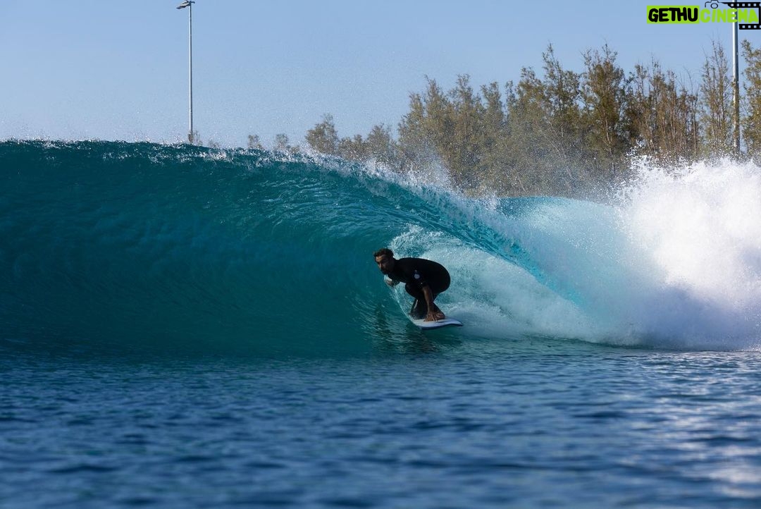 Antony Starr Instagram - Thank you @kswaveco for a bucket list day not long ago. @raimanaworld is heart and soul. Touched @kellyslater board. None of his genius rubbed off but we had a blast.
