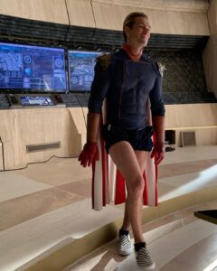 Antony Starr Instagram - Gams for the fans… we were all guilty of dressing down for those covid zoom calls… 1 sleep. @theboystv @primevideo #theboystv