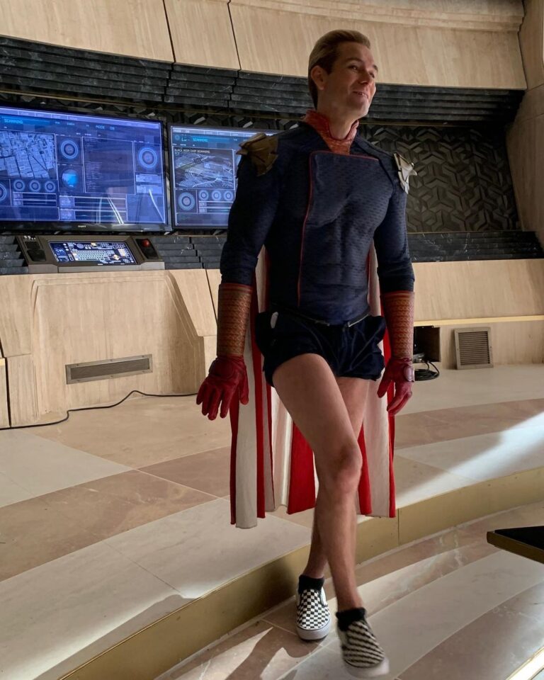 Antony Starr Instagram - Gams for the fans… we were all guilty of dressing down for those covid zoom calls… 1 sleep. @theboystv @primevideo #theboystv