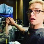 Antony Starr Instagram - Me, attempting to be funny after riffing about Victoria Neuman’s head popping habit…I really had to concentrate…👍🏼😂🐜💭 Also,- how great is @colby.minifie in every scene she touches. Talent. Photo # 2 of 3… #theboystv @theboystv @primevideo @sptv