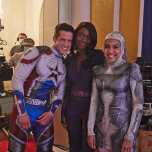 Antony Starr Instagram - BTS of American Hero, for when you're done with your rewatch on Vought++