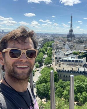 Antony Starr Instagram - We’ll always have Paris. 
I forgot about these with @claudiadoumit and @karenfukuhara 
Great fun times. Genuinely. No BS.