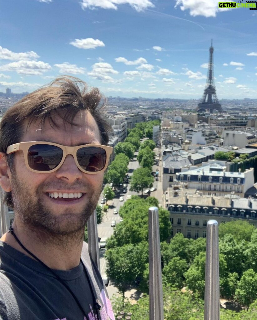 Antony Starr Instagram - We’ll always have Paris. I forgot about these with @claudiadoumit and @karenfukuhara Great fun times. Genuinely. No BS.