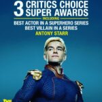 Antony Starr Instagram – Thank you @criticschoice for the two awards! Much appreciated. 
And congrats to the whole team on the show win! Super! 

@theboystv