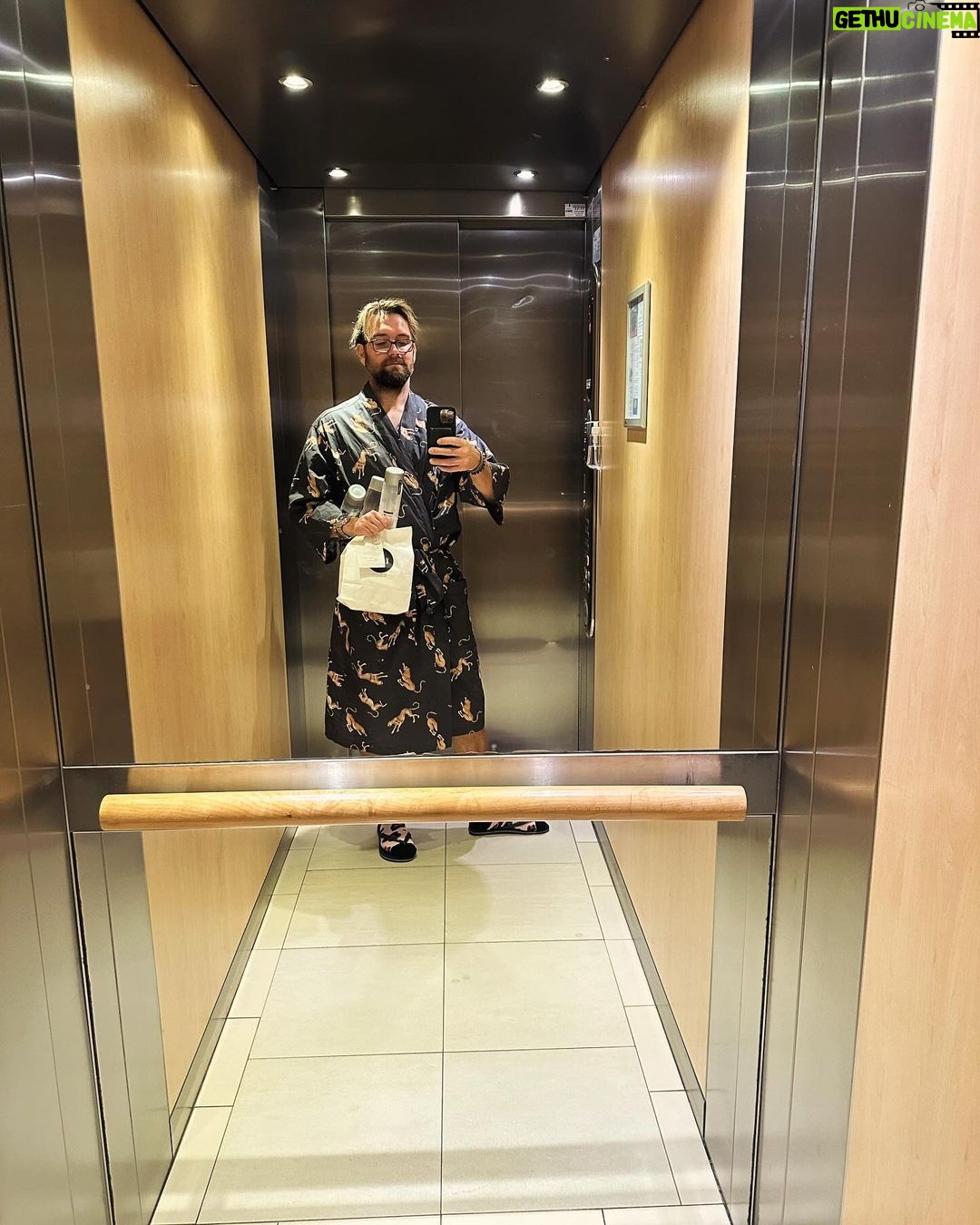 Antony Starr Instagram - Found my favourite crew members and also apologies to the Uber eats driver that had to deal that ensemble…..
