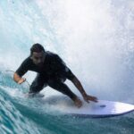 Antony Starr Instagram - Thank you @kswaveco for a bucket list day not long ago. @raimanaworld is heart and soul. Touched @kellyslater board. None of his genius rubbed off but we had a blast.