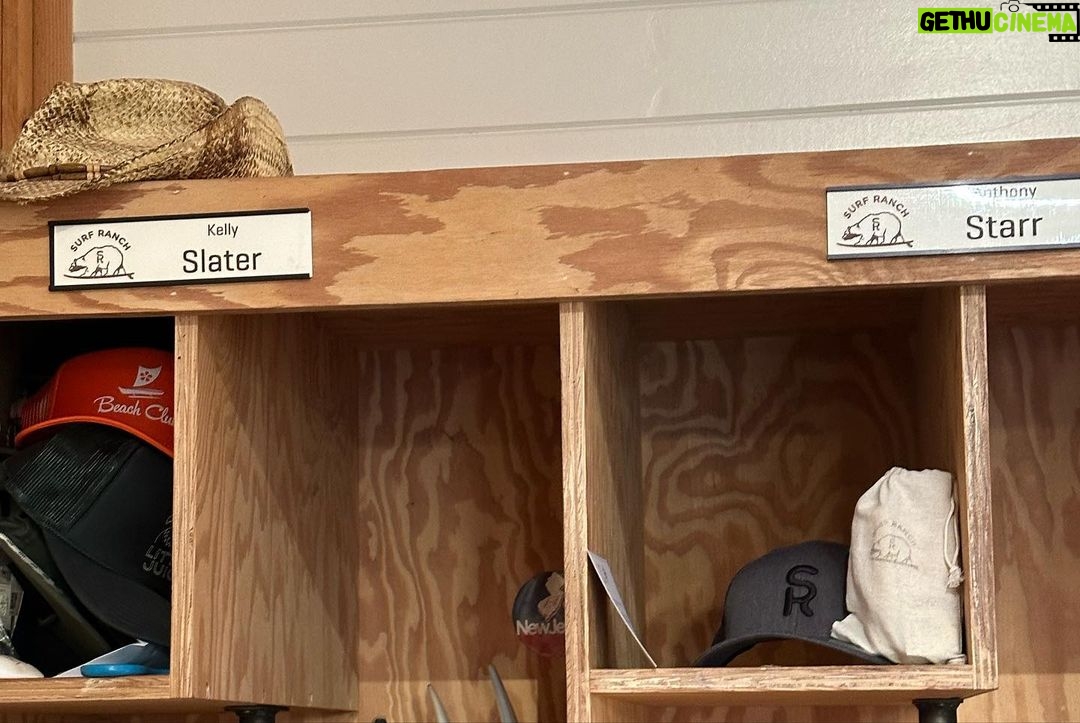 Antony Starr Instagram - Thank you @kswaveco for a bucket list day not long ago. @raimanaworld is heart and soul. Touched @kellyslater board. None of his genius rubbed off but we had a blast.