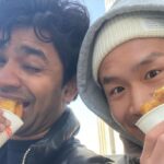 Anupam Tripathi Instagram - BUSAN (부산) 평조 형과 상진 공연보기 목표 달성!! (공연장에서 미성이 우연히 만났다 너무 좋았어!! 그리고 부산 날씨 좋아😍) 상진아 남은 공연도 즐겁게 신나게 화이팅 해 bro 😎 #나는쇼팽의녹턴b플랫단조에순결을잃었다 @pyungjo_b @notliedown @s_w_kkk