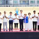 Anupam Tripathi Instagram – Yoga for humanity🍀🙏 Happy 8th International Day of yoga 🧘‍♂️. Today I participated and celebrated the International Day of Yoga in an event organized by an Indian embassy,seoul(ROK). Yoga is helping and uniting the world in the pursuit of good health,well-being and peace ✌️ #8thinternationalyogaday #주한인도문화원 @indiainrok