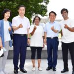 Anupam Tripathi Instagram – Yoga for humanity🍀🙏 Happy 8th International Day of yoga 🧘‍♂️. Today I participated and celebrated the International Day of Yoga in an event organized by an Indian embassy,seoul(ROK). Yoga is helping and uniting the world in the pursuit of good health,well-being and peace ✌️ #8thinternationalyogaday #주한인도문화원 @indiainrok