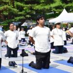 Anupam Tripathi Instagram – Yoga for humanity🍀🙏 Happy 8th International Day of yoga 🧘‍♂️. Today I participated and celebrated the International Day of Yoga in an event organized by an Indian embassy,seoul(ROK). Yoga is helping and uniting the world in the pursuit of good health,well-being and peace ✌️ #8thinternationalyogaday #주한인도문화원 @indiainrok