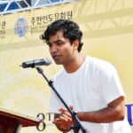 Anupam Tripathi Instagram – Yoga for humanity🍀🙏 Happy 8th International Day of yoga 🧘‍♂️. Today I participated and celebrated the International Day of Yoga in an event organized by an Indian embassy,seoul(ROK). Yoga is helping and uniting the world in the pursuit of good health,well-being and peace ✌️ #8thinternationalyogaday #주한인도문화원 @indiainrok