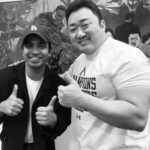 Anupam Tripathi Instagram - 마동석 선배님 🤩 So much to learn from him:-) #범죄도시3 너무 재미있게 봤고 많이 많이 응원합니다:-) #범죄도시3 화이팅👊 @donlee 🫶