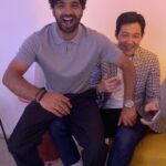 Anupam Tripathi Instagram - As always beautiful to meet and share some joyful moments with beautiful 🤩 이정재 선배님 :-) @from_jjlee Thank you for yesterday 선배님 @from_jjlee :-)