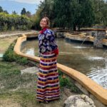Anusha Dandekar Instagram - When I met you… beautiful Bhutan 🇧🇹❤️ Love Princess Kira 👑☺️ Thank you @pemakobhutan for dressing me in your gorgeous traditional dress 👘💙