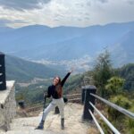 Anusha Dandekar Instagram - Radiate boundless love towards the entire world… ❤️ Buddha 🙏🏼 Thankyou to my V Day most incredible tour guide Phuba, I already love you! If anyone goes to Bhutan please only contact @pelyangbhutantours and Phuba +975 17 80 47 96 🤍✨