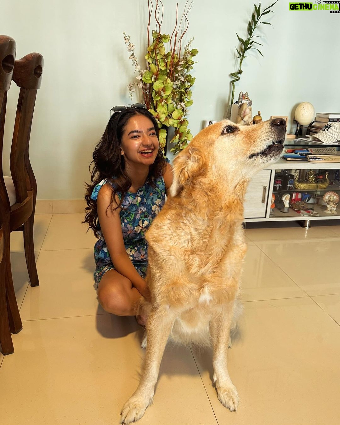 Anushka Sen Instagram - Reunited with my baby angel 😙🫶