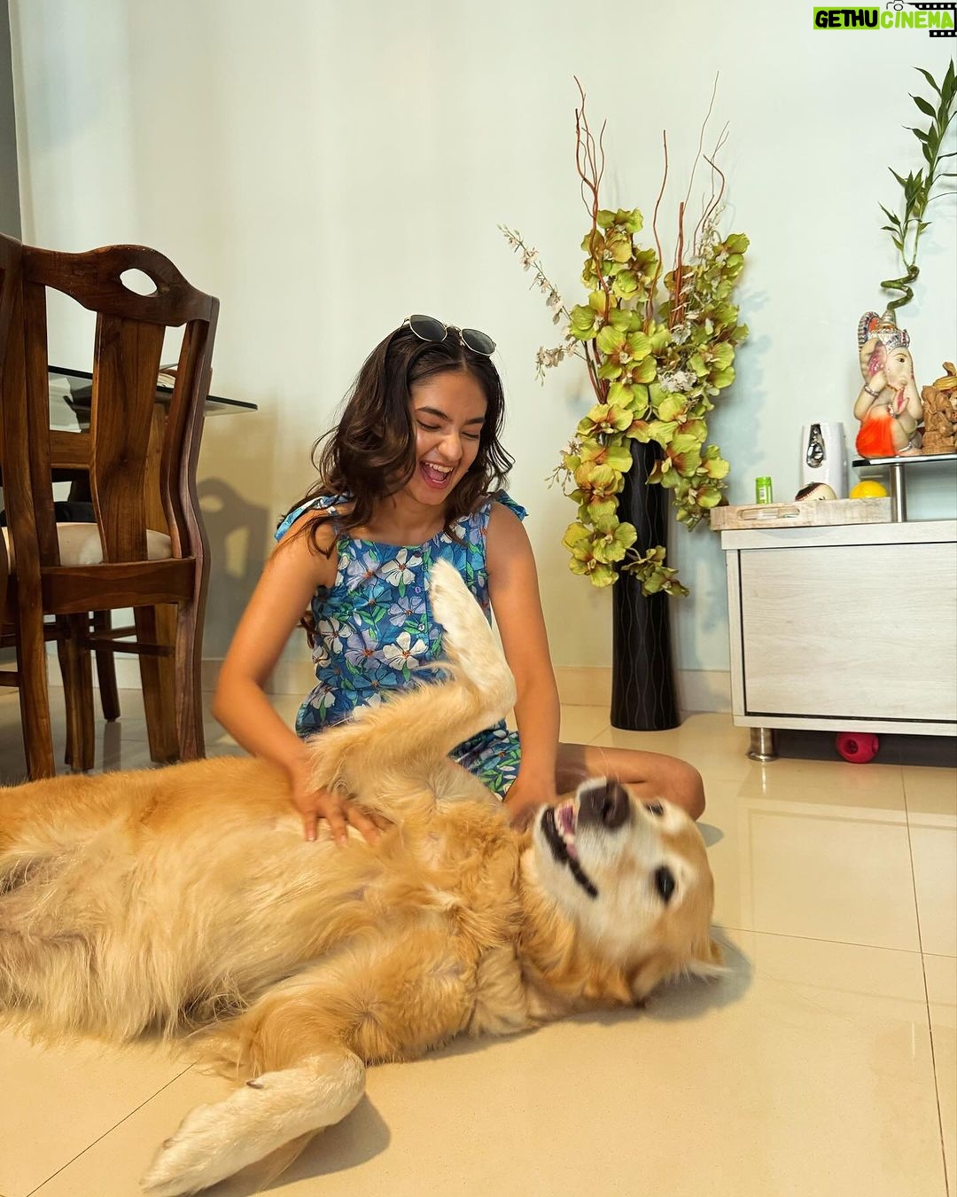 Anushka Sen Instagram - Reunited with my baby angel 😙🫶