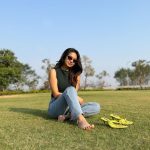 Anushka Sen Instagram - Subha ki dhoop main☀️🎥