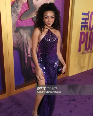 Any Gabrielly Instagram - #TheColorPurple Première last night 💜

The color purple foi meu primeiro teste de musical muuuuitos anos atrás, que acabou não sendo produzido mas eu nunca vou me esquecer de estar em volta de tanta gente talentosa, foi um momento que me moldou como artista e tenho guardado comigo pra sempre.

Naquela sala de cinema eu me senti tão inspirada quanto, voltei no tempo e chorei que nem uma doida, assistam 😭 #WBPartner @thecolorpurple