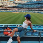 Any Gabrielly Instagram – Root root root for the @dodgers 🫡⚾️ Dodger Stadium