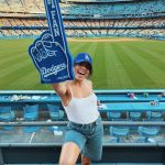 Any Gabrielly Instagram - Root root root for the @dodgers 🫡⚾️ Dodger Stadium