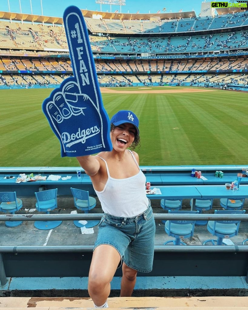 Any Gabrielly Instagram - Root root root for the @dodgers 🫡⚾️ Dodger Stadium