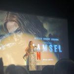 Any Gabrielly Instagram - Damsel Premiere in NYC 🐉✨ Nossa best @netflixbrasil sabe dar uma festa!!! Não vejo a hora de vocês assistirem o filme pra discutirmos se fariam o mesmo que a Elodie no final 👀🔥 Donzelas se preparem pros plot twists, disponível dia 08/03. The Paris Theater