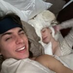 Anya Taylor-Joy Instagram - Merry Christmas to all you filthy animals, from our home to yours 🥰