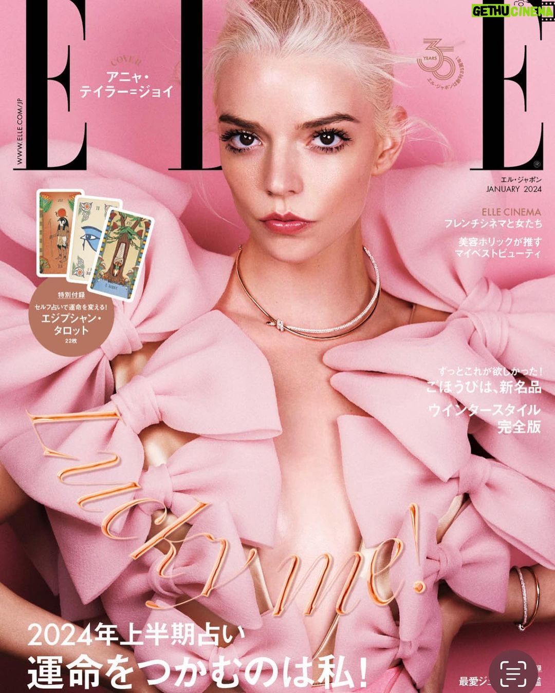 Anya Taylor-Joy Instagram - 🍭Elle Japan🍭