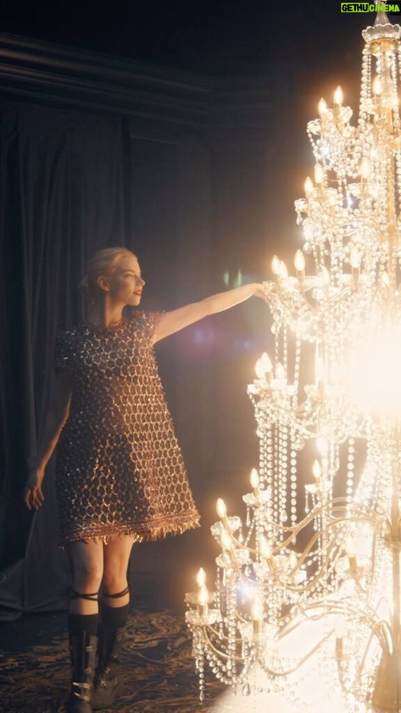 Anya Taylor-Joy Instagram - This Holiday season, embark on a festive journey under the Dior Beauty constellations. An enchanted dinner hosted by @AnyaTaylorJoy at Le Château de La Colle Noire, Christian Dior’s personal floral retreat in South of France. A place filled with memories where the Dior hospitality and generosity is shown to its full extent. #DiorBeauty #DiorHoliday #DreamInDior