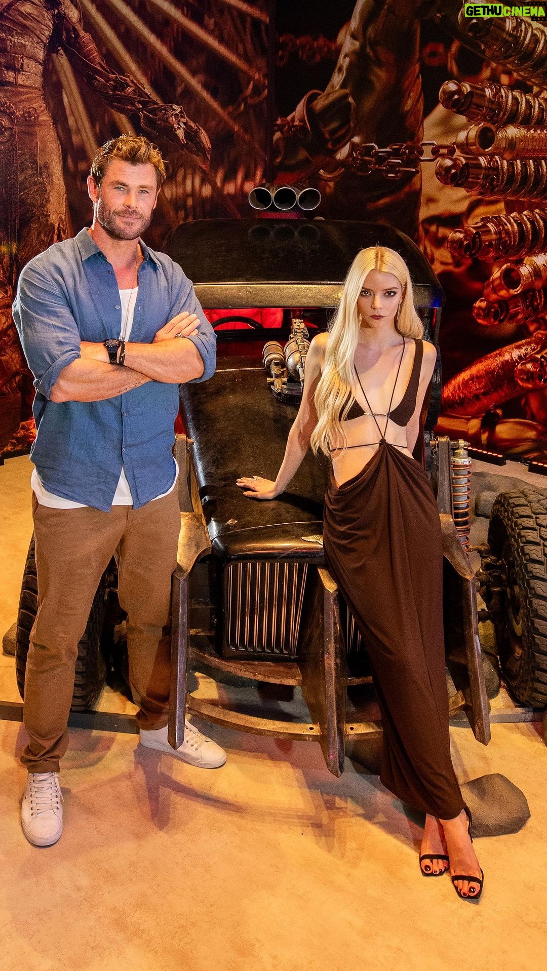 Anya Taylor-Joy Instagram - Do you have it in you to make it epic? #Furiosa #CCXP23