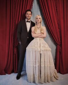 Anya Taylor-Joy Instagram - Thank you SO much to @bazaaruk for my woman of the year award - what a privilege to be amongst such inspiring and powerful women ❣️ And a massive thank you to my partner in crime @nicholashoult for presenting me with it… this lil bo peep was incredibly touched 🥰 Huge love!