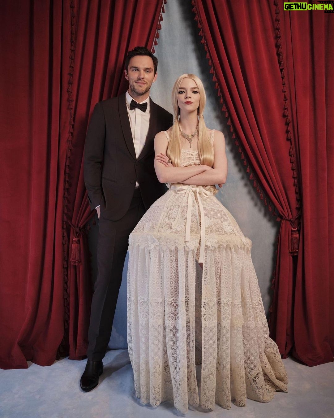 Anya Taylor-Joy Instagram - Thank you SO much to @bazaaruk for my woman of the year award - what a privilege to be amongst such inspiring and powerful women ❣️ And a massive thank you to my partner in crime @nicholashoult for presenting me with it… this lil bo peep was incredibly touched 🥰 Huge love!